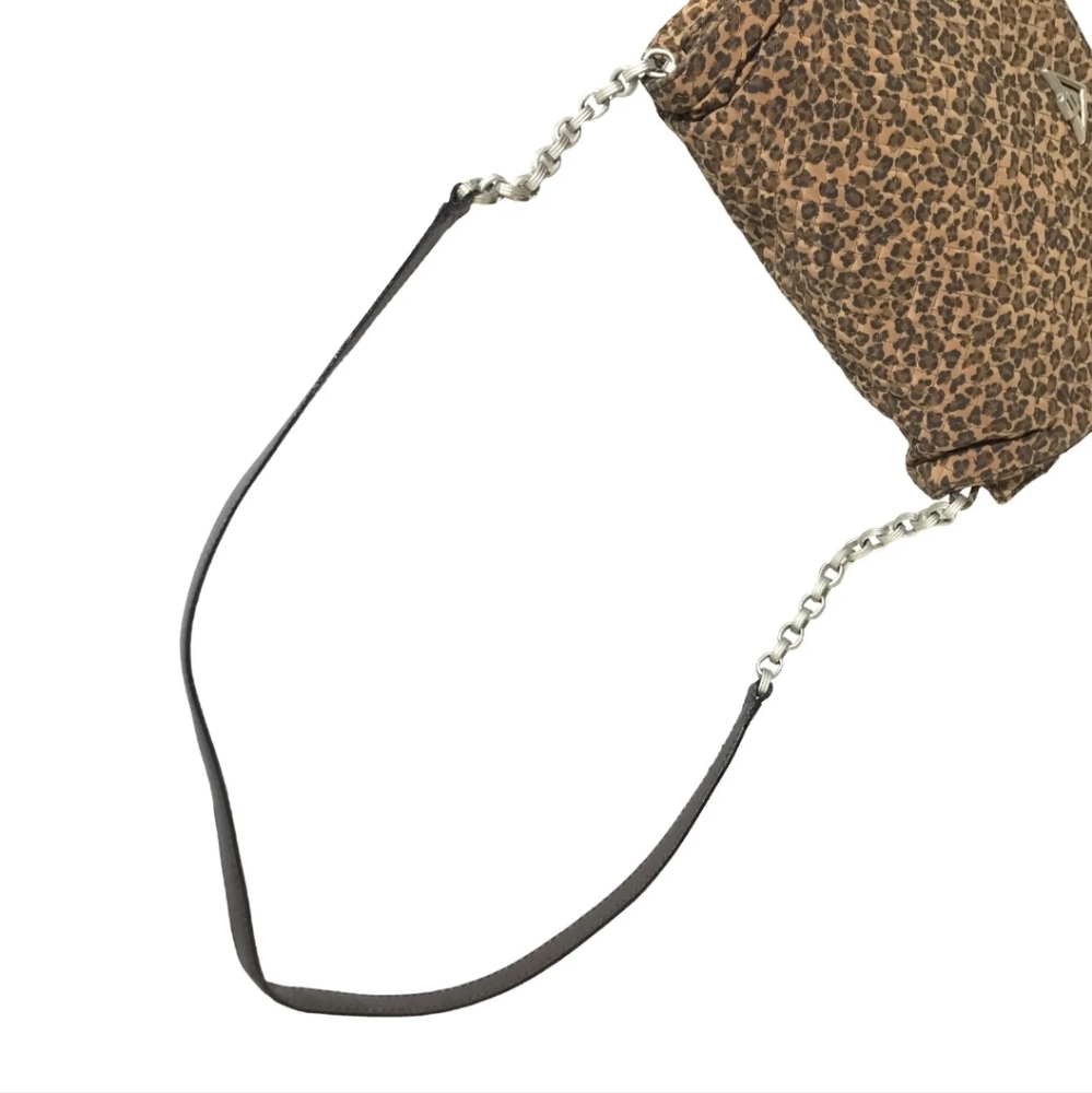 BOTTEGA VENETA NYLON SHOULDER BAG LEOPARD DESIGN 10139701025 MAC - Picture 6 of 13